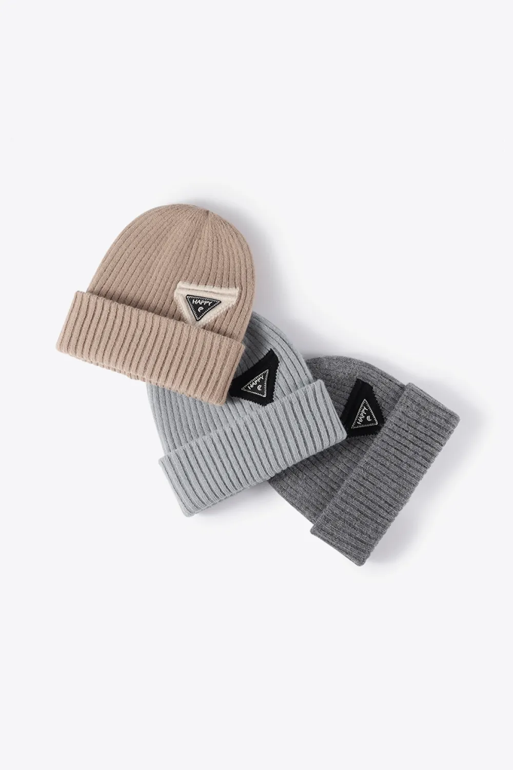 HAPPY Contrast Beanie, image 28