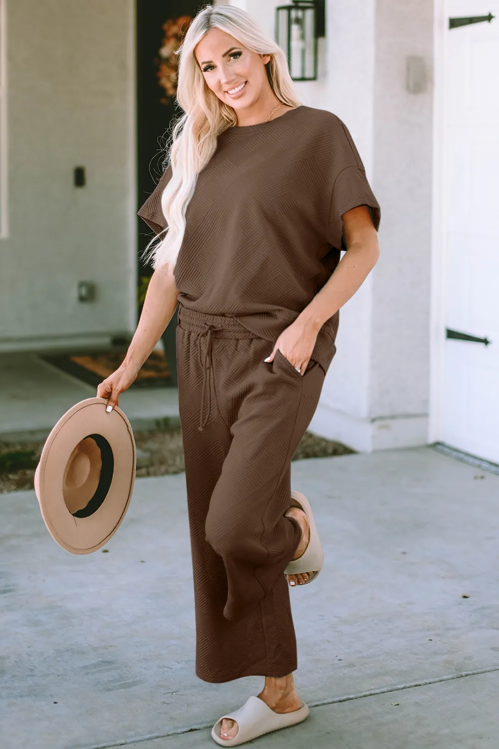 Short Sleeve Top and Pants Set, image 27