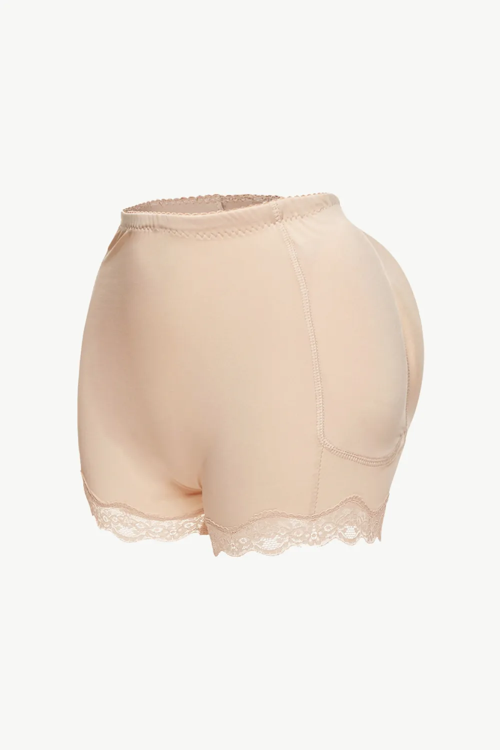 Full Size Lace Trim Shaping Shorts, image 11