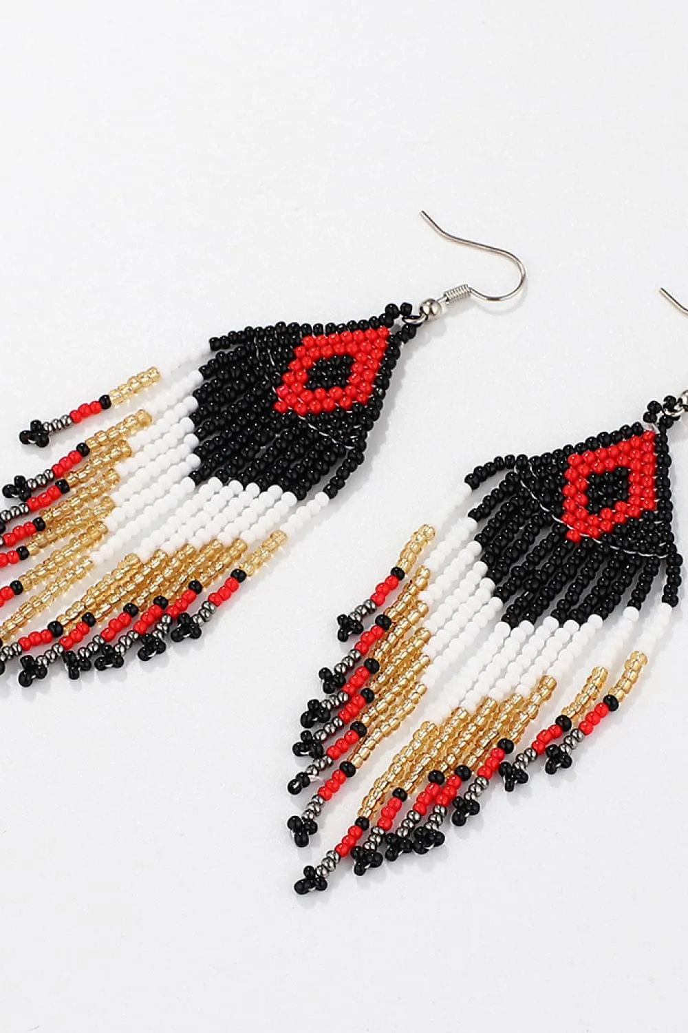 Beaded Dangle Earrings, image 2