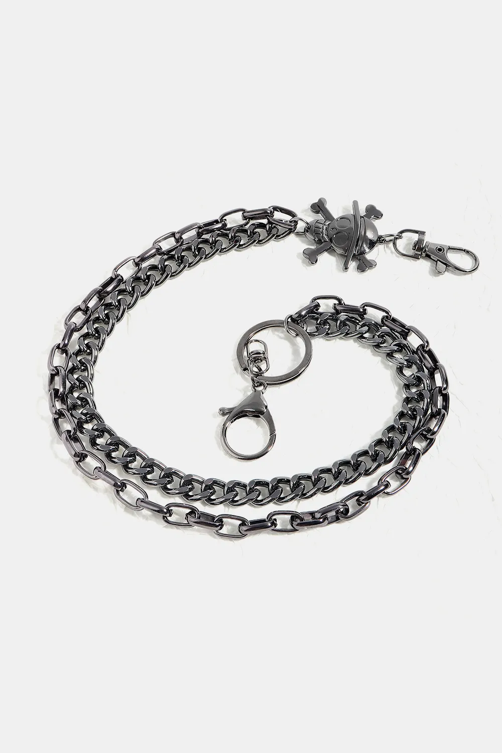 Treasure Point Shape Double Layer Alloy Belt, image 3