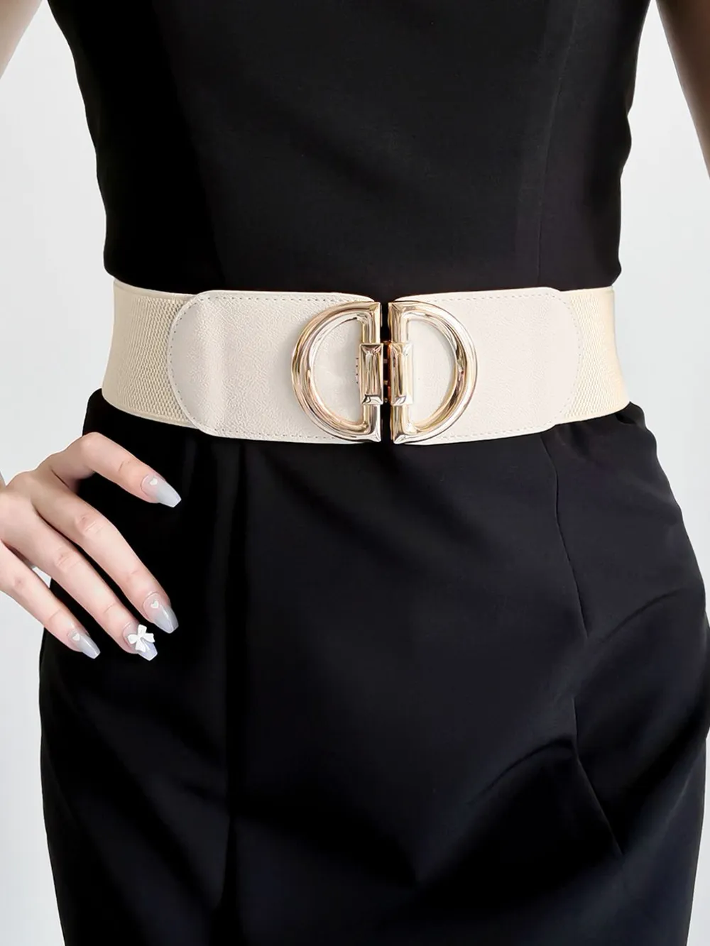 D Buckle Elastic Belt, image 25