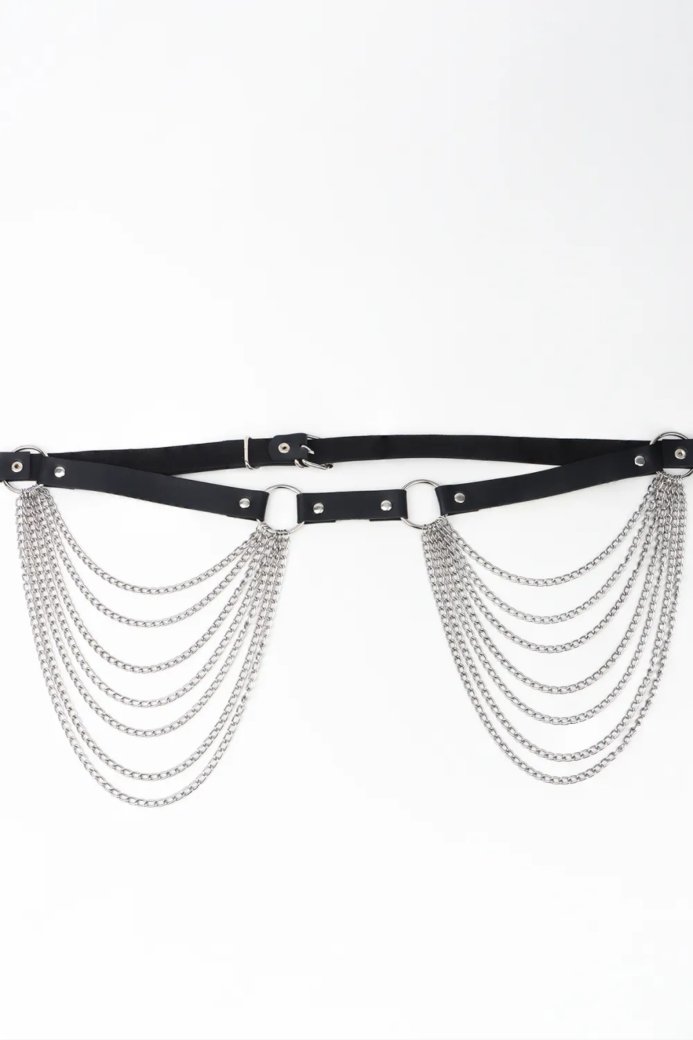 PU Belt with Chain, image 6