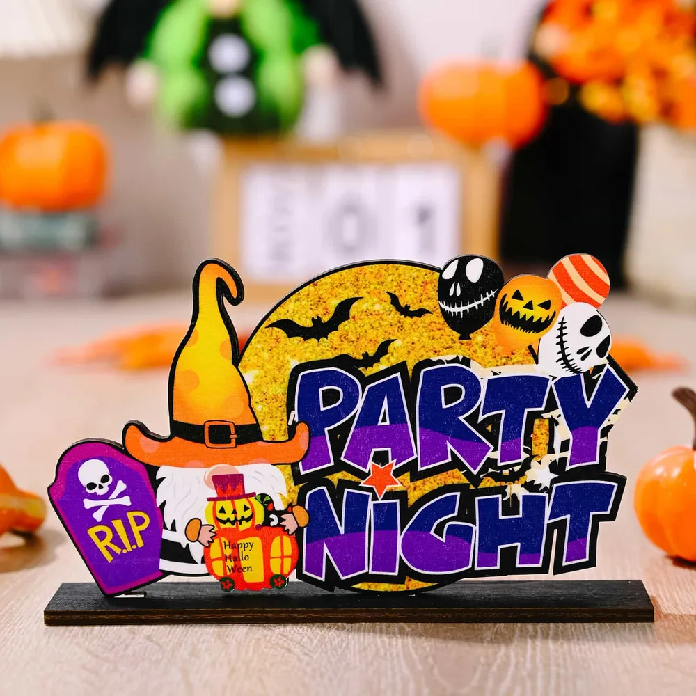 Assorted 2-Piece Halloween Element Ornaments, image 6