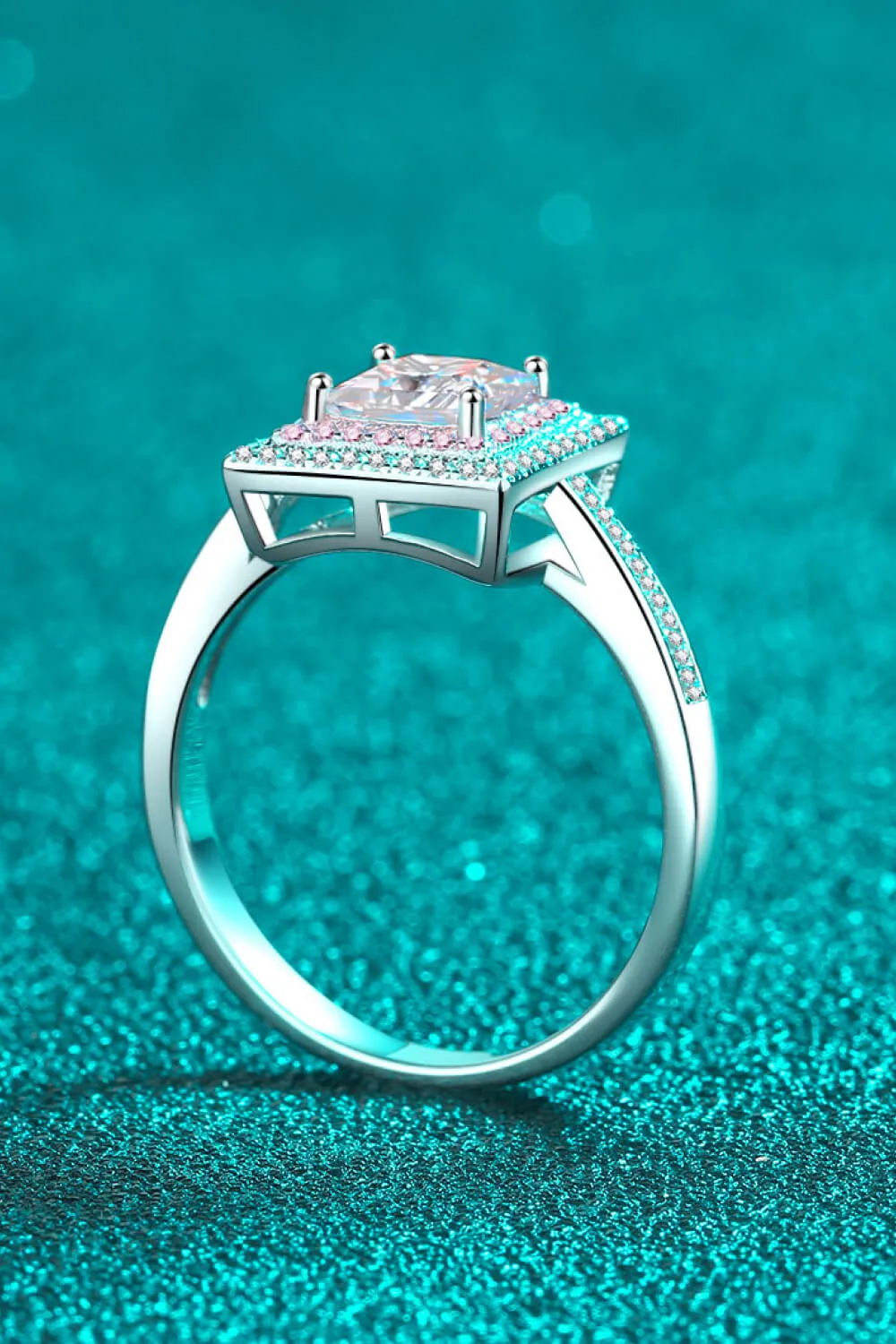 Stay Elegant 1 Carat Moissanite Ring, image 6