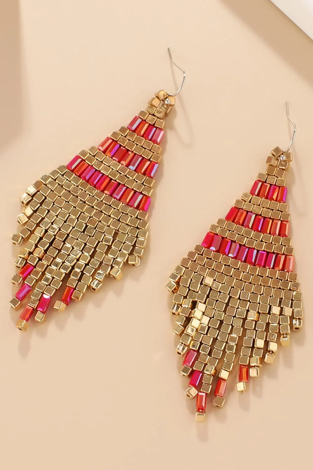 Beaded Dangle Earrings, image 8