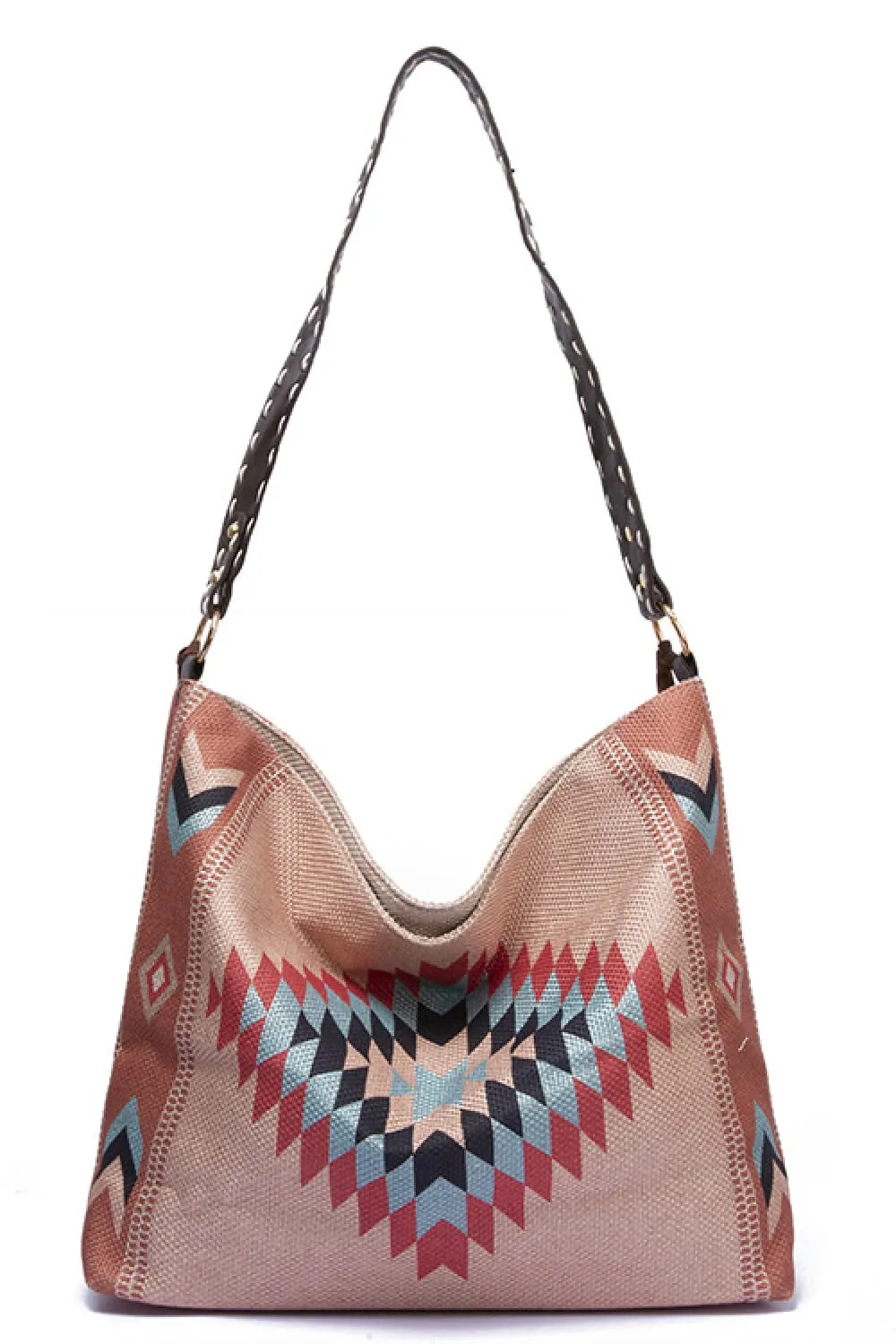 Geometric Canvas Tote Bag, image 13