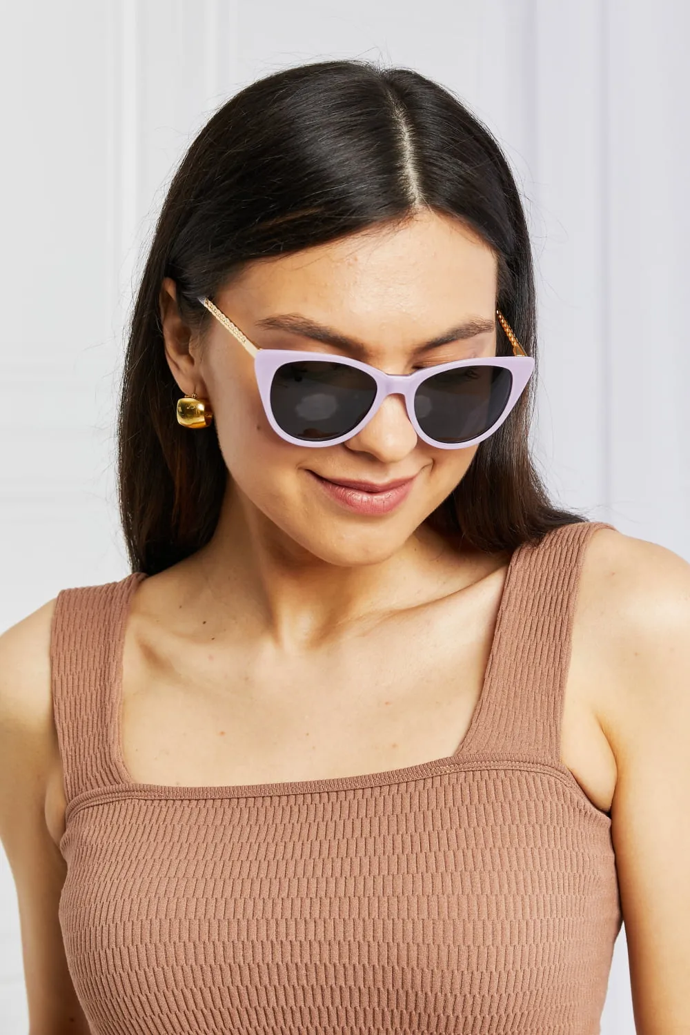 Cat-Eye Acetate Frame Sunglasses, image 9