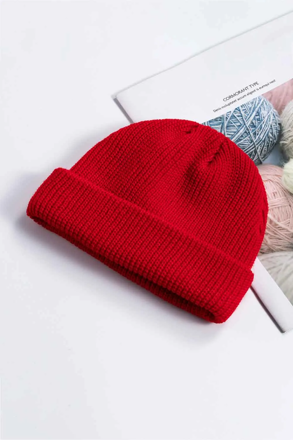 Cozy Rib-Knit Cuff Beanie, image 8