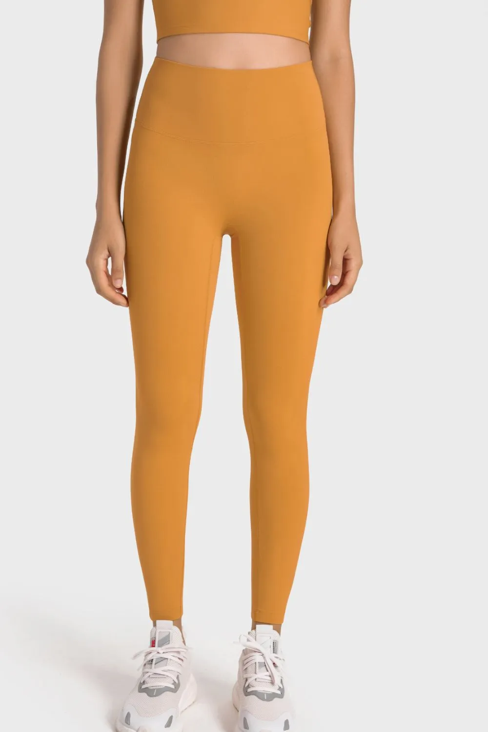 High-Rise Wide Waistband Yoga Leggings, image 12
