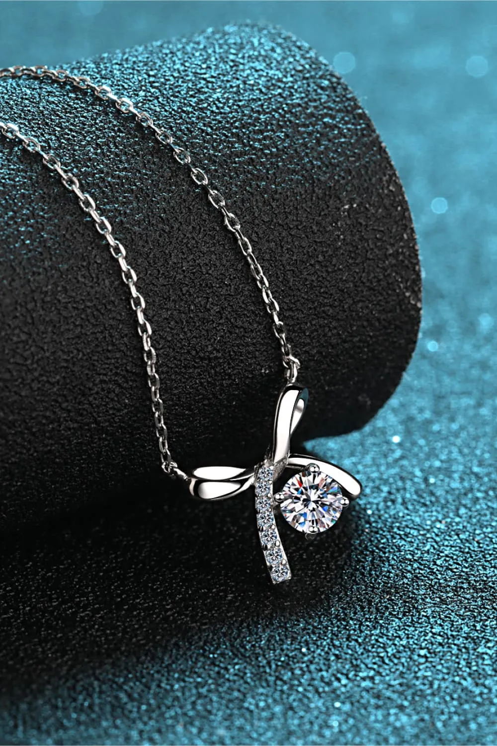 Moissanite 925 Sterling Silver Necklace, image 4