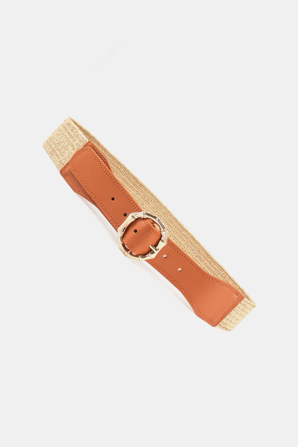 Alloy Buckle Braided Belt, image 3