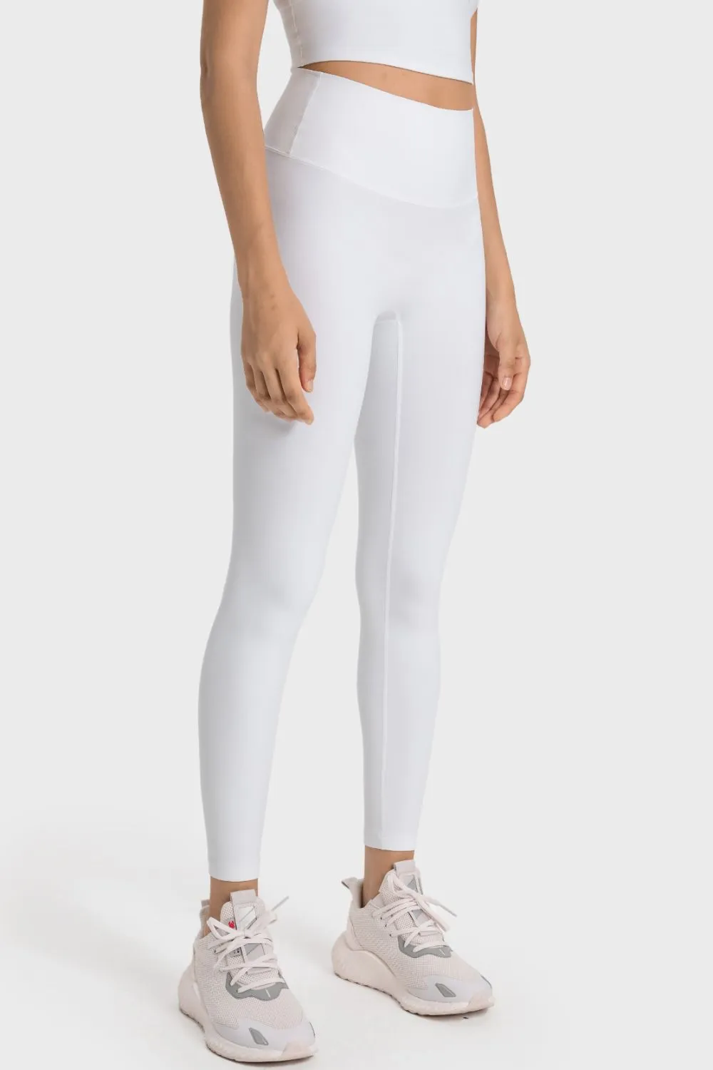 High-Rise Wide Waistband Yoga Leggings, image 13