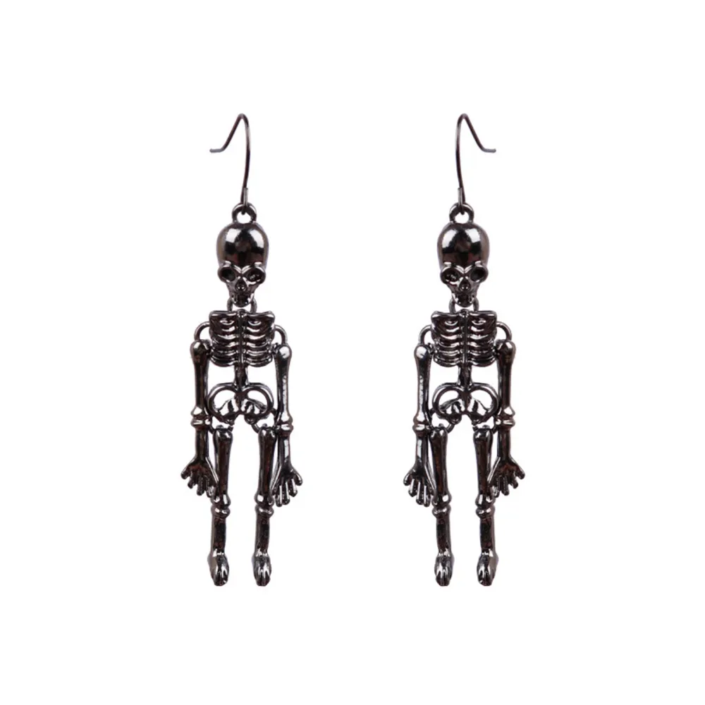 Skeleton Alloy Earrings