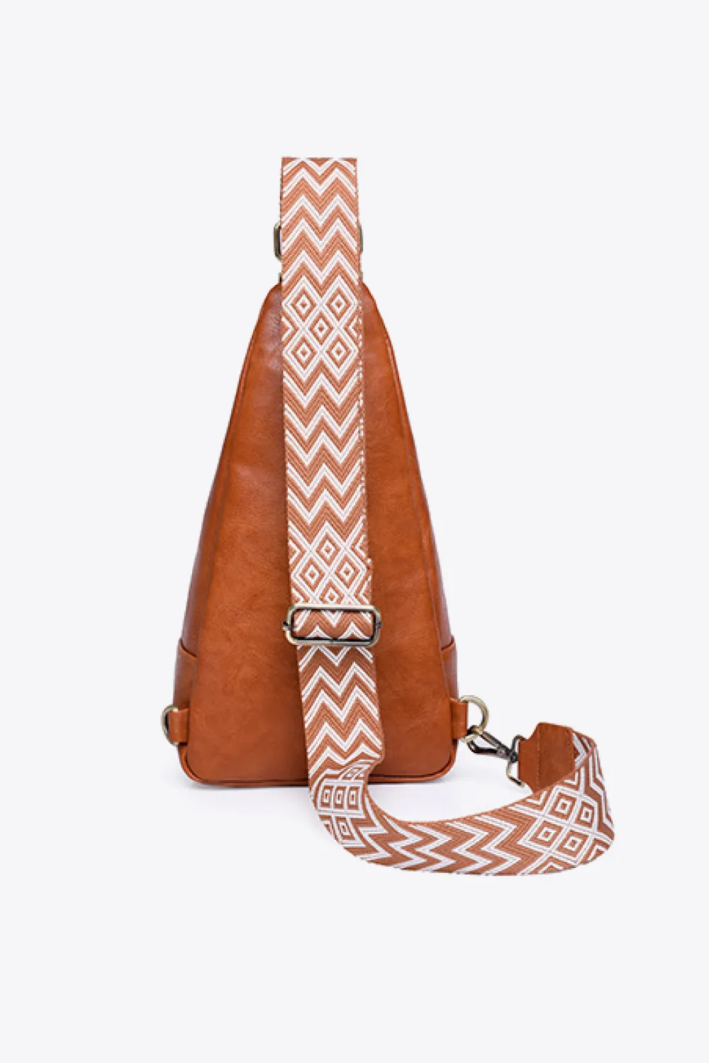 Take A Trip PU Leather Sling Bag, image 14