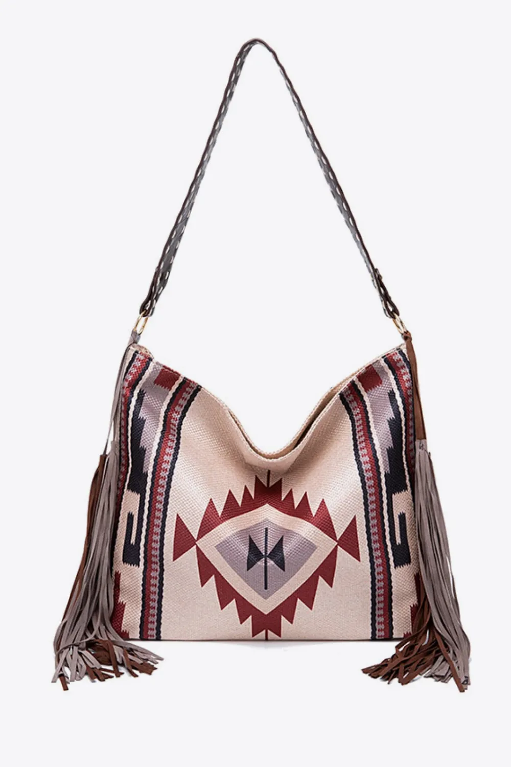 Geometric Canvas Tote Bag, image 11