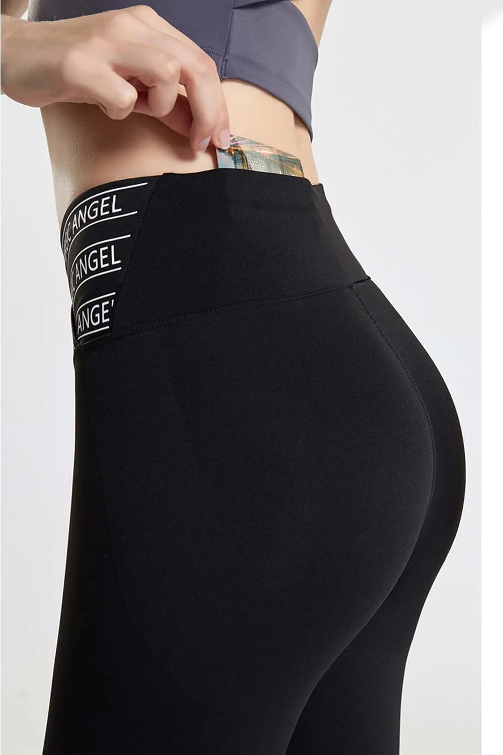 Wide Waistband Sports Pants, image 2