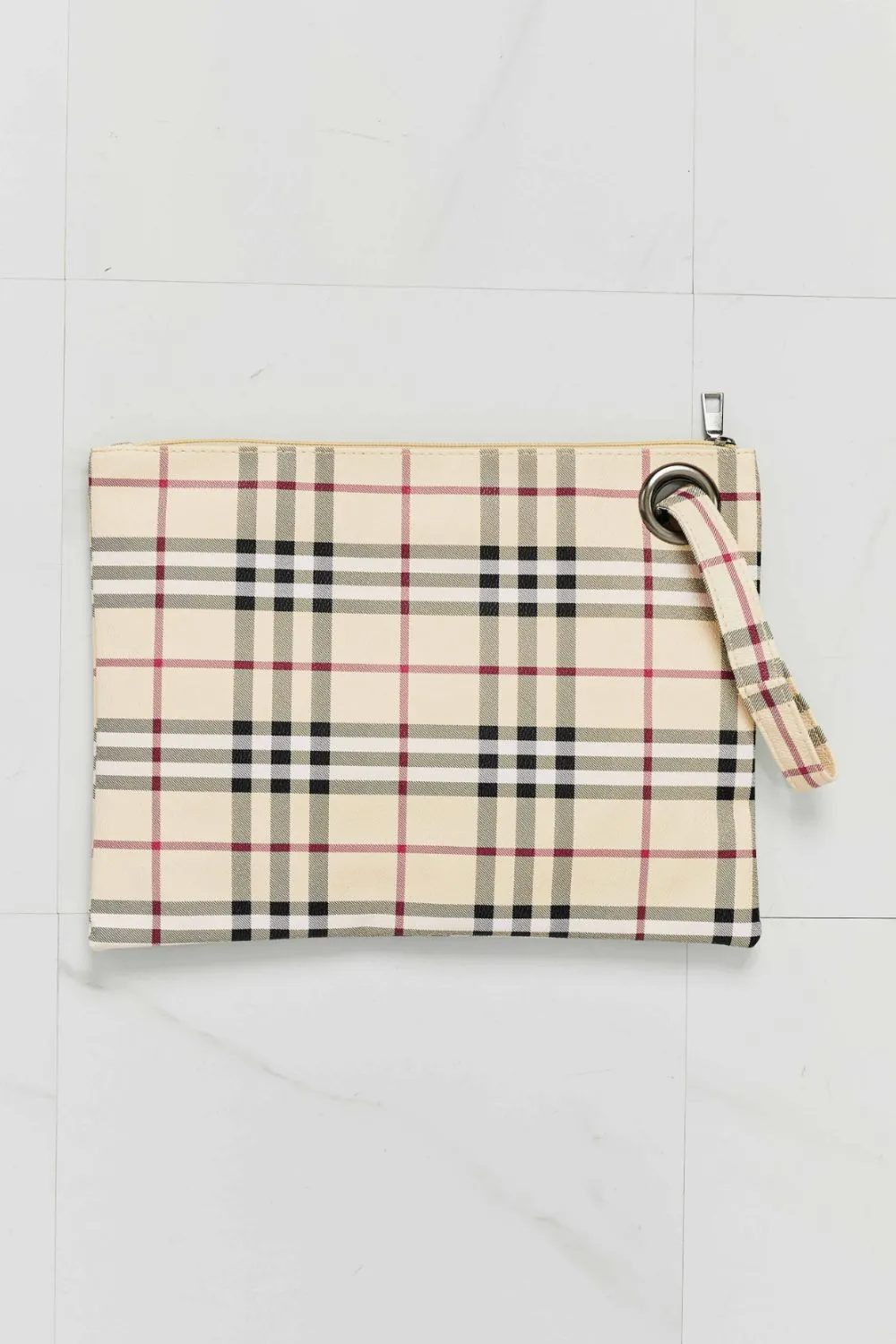 Carry Your Love Plaid Wristlet, image 7