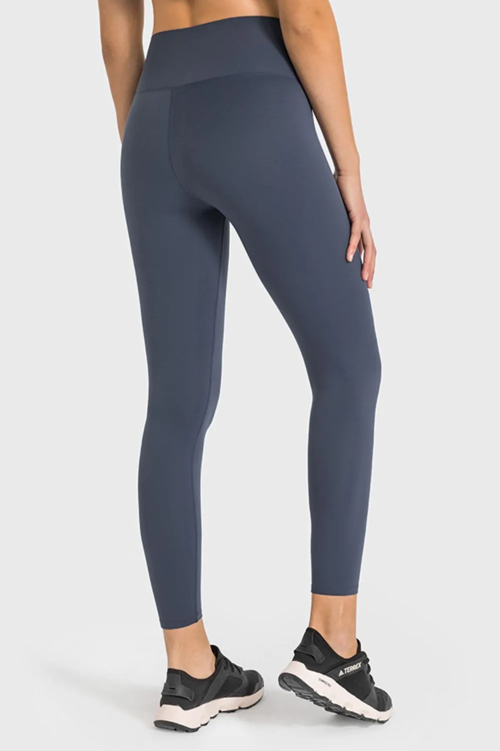 High Waist Ankle-Length Yoga Leggings, image 13