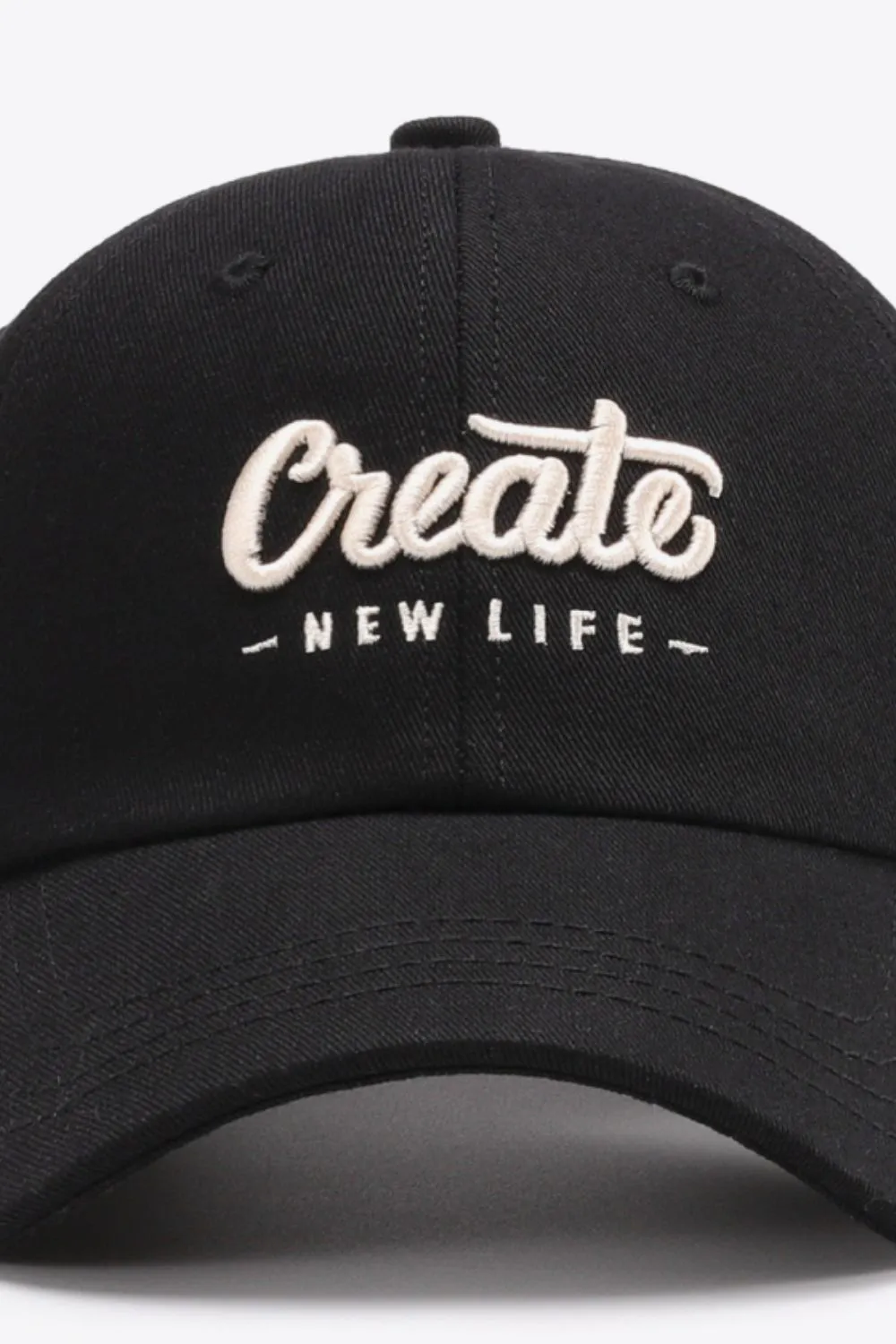 CREATE NEW LIFE Adjustable Cotton Baseball Cap, image 23