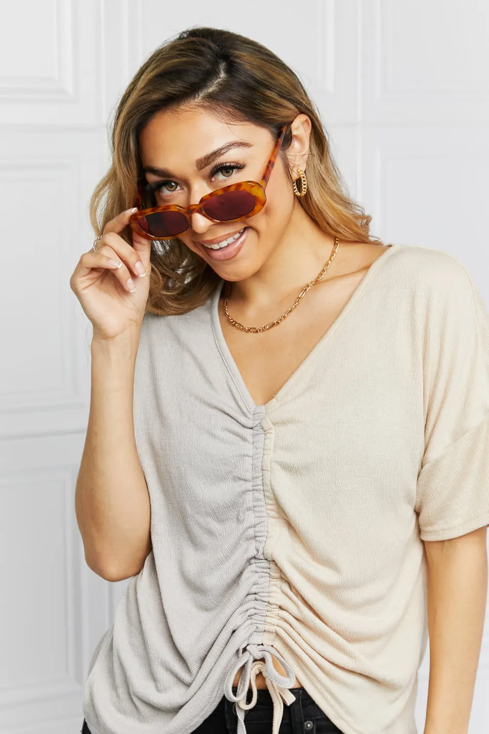 Oval Full Rim Sunglasses, image 6