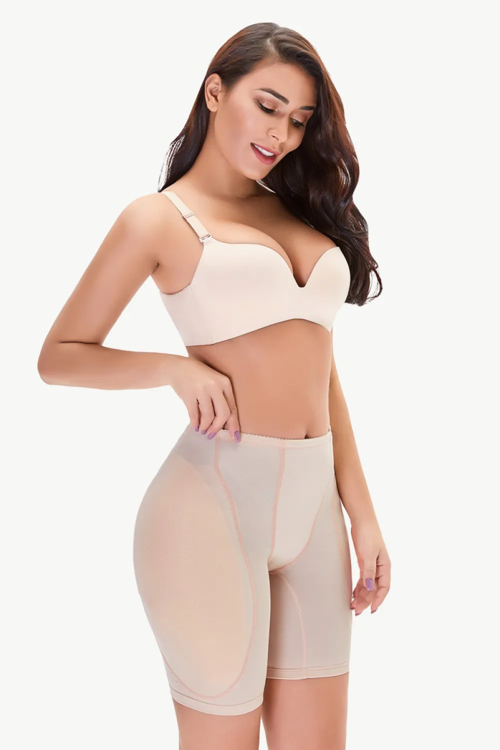 Full Size Lifting Pull-On Shaping Shorts, image 9