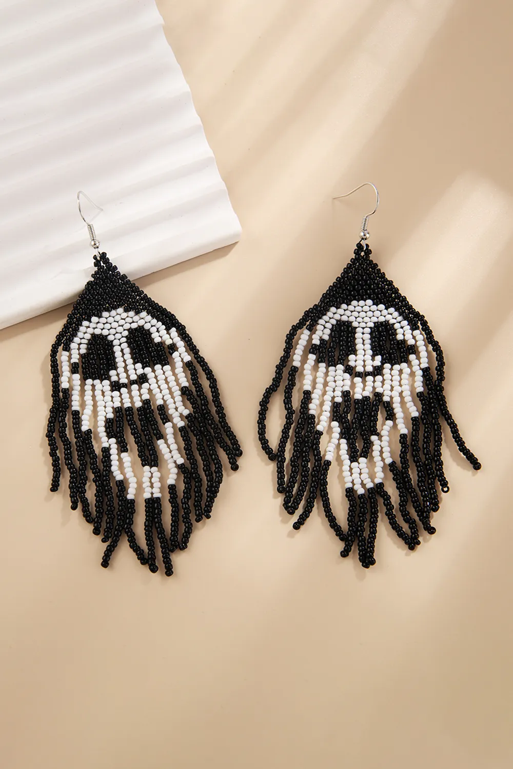 Beaded Dangle Earrings, image 4