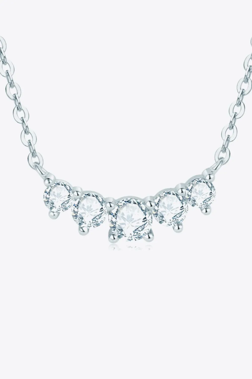 Moissanite Pendant Necklace, image 5
