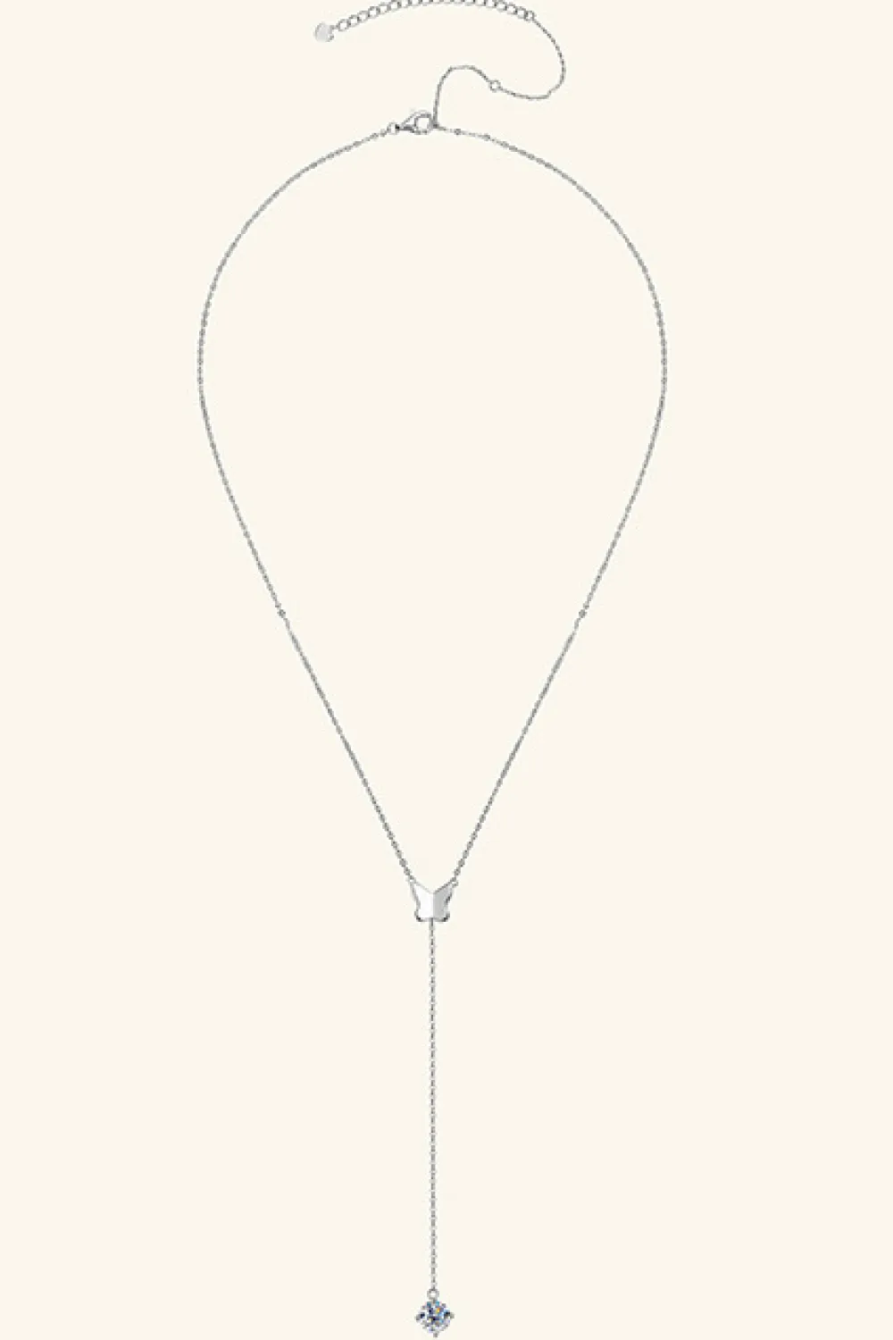 1 Carat Moissanite 925 Sterling Silver Necklace, image 7