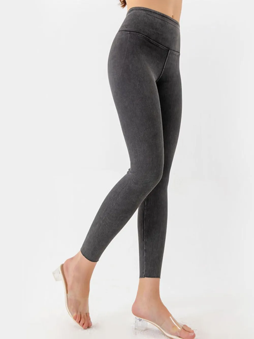 Wide Waistband Cropped Jeans, image 5
