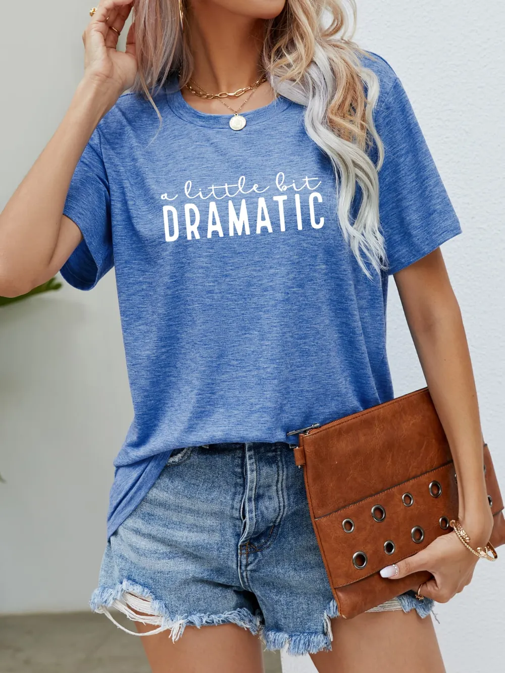 A LITTLE BIT DRAMATIC Graphic Tee, image 2
