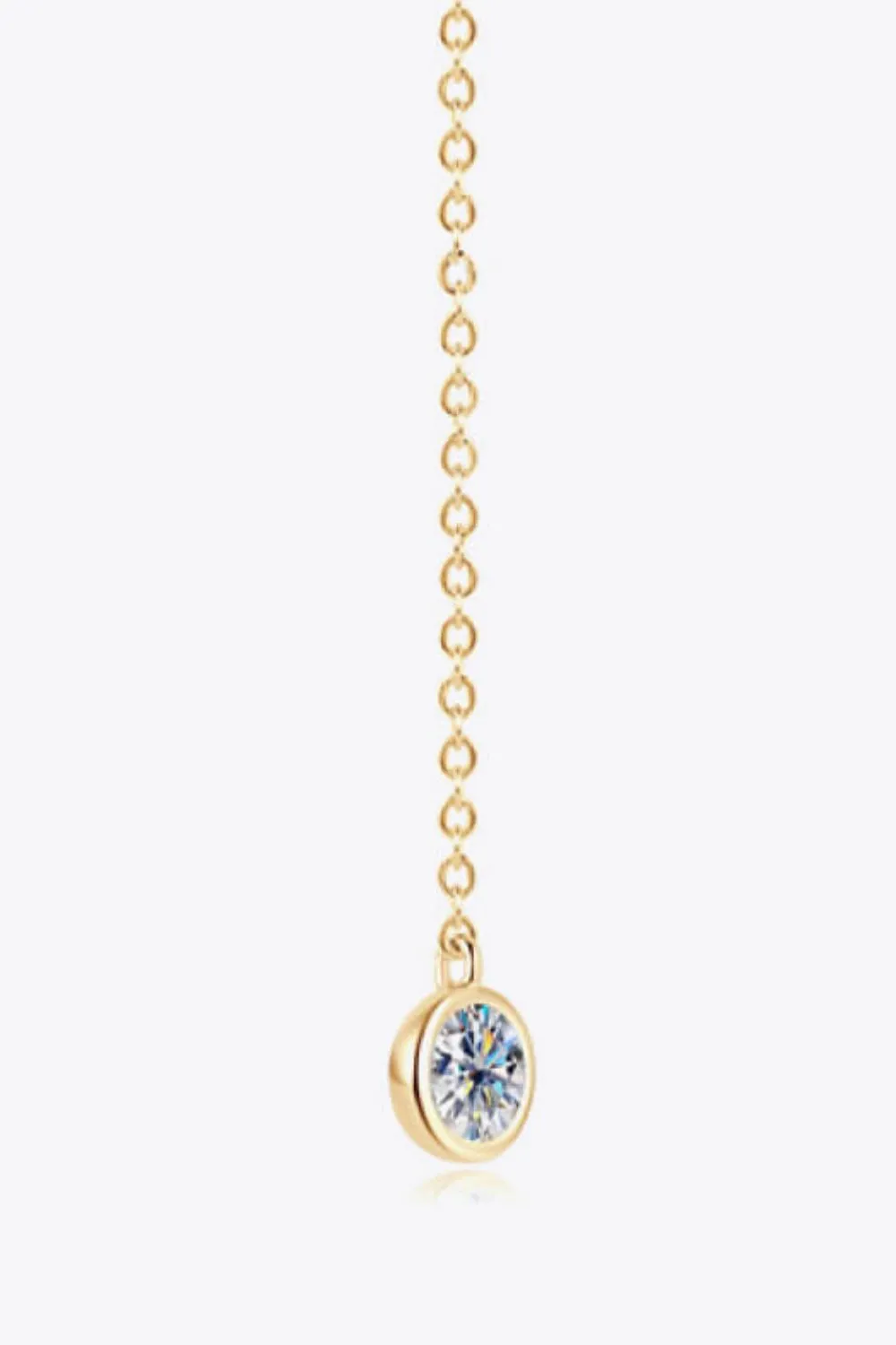 Moissanite Chain Earrings, image 9