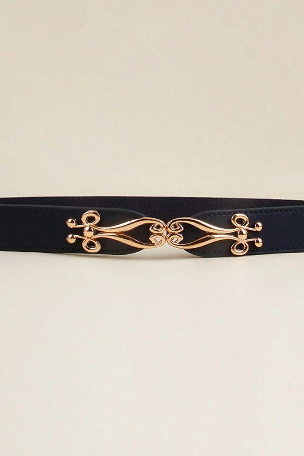 Alloy Buckle Elastic Belt, image 3