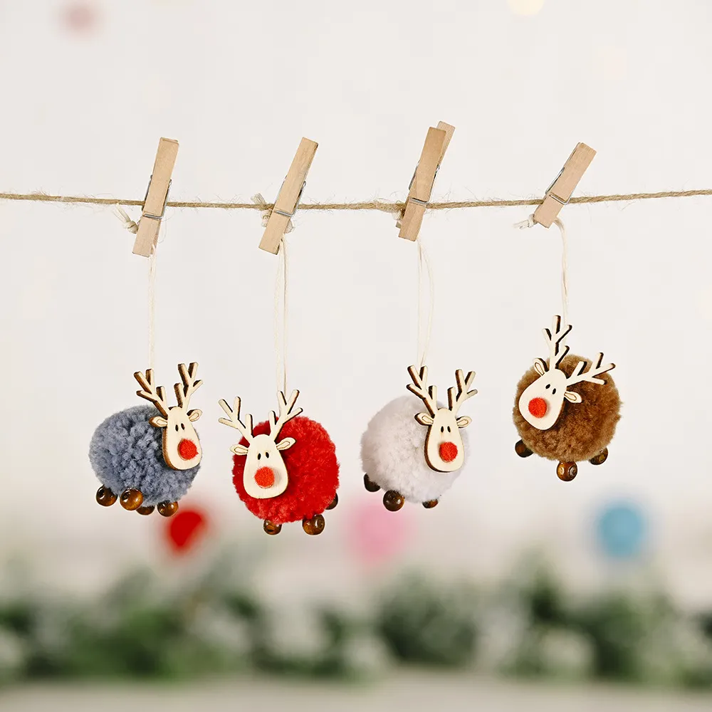 4-Piece Reindeer Hanging Widgets, image 2
