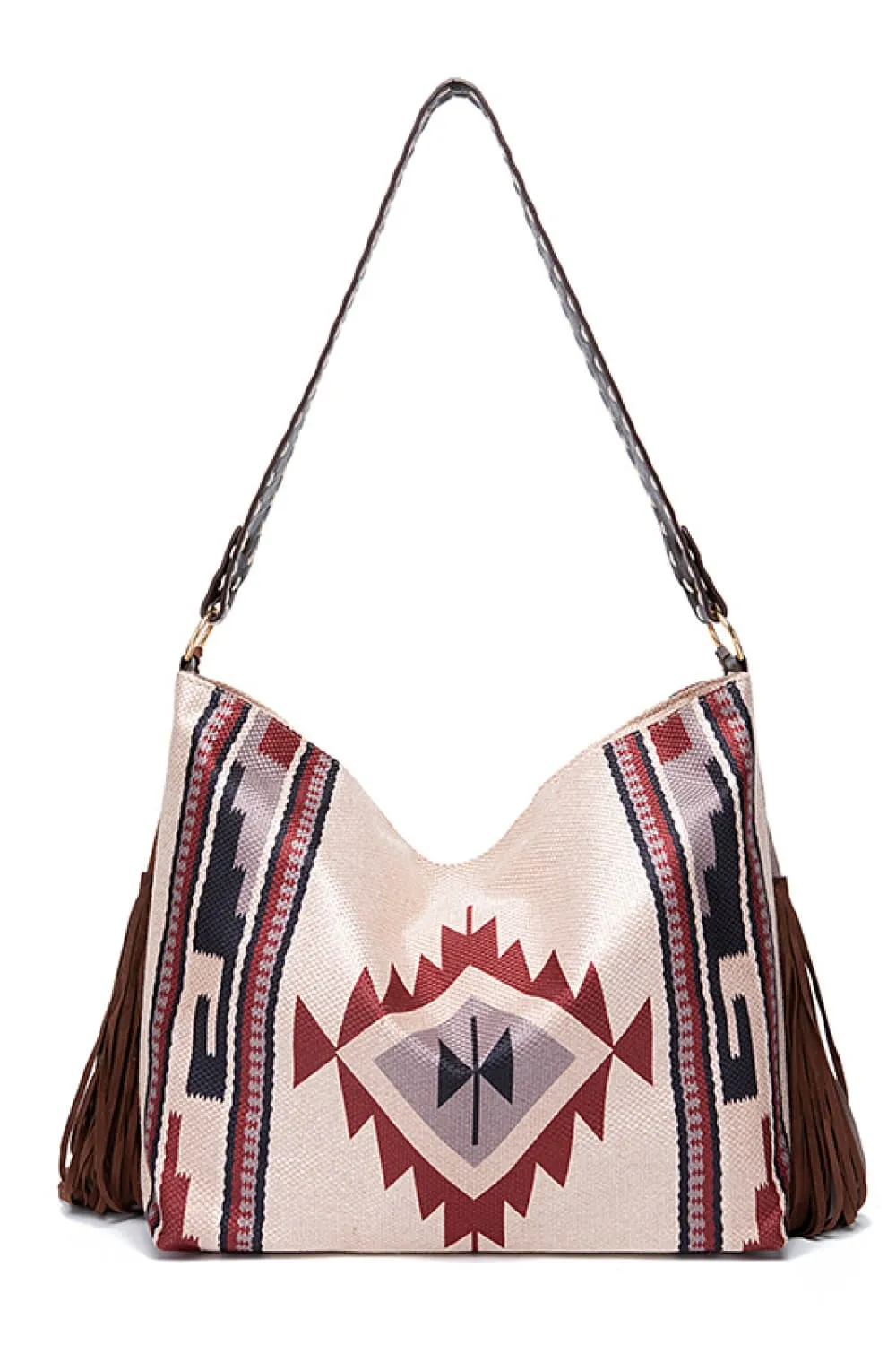 Geometric Canvas Tote Bag, image 12