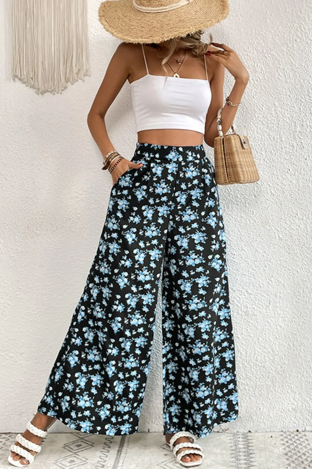 Floral Pocket Culottes, image 4