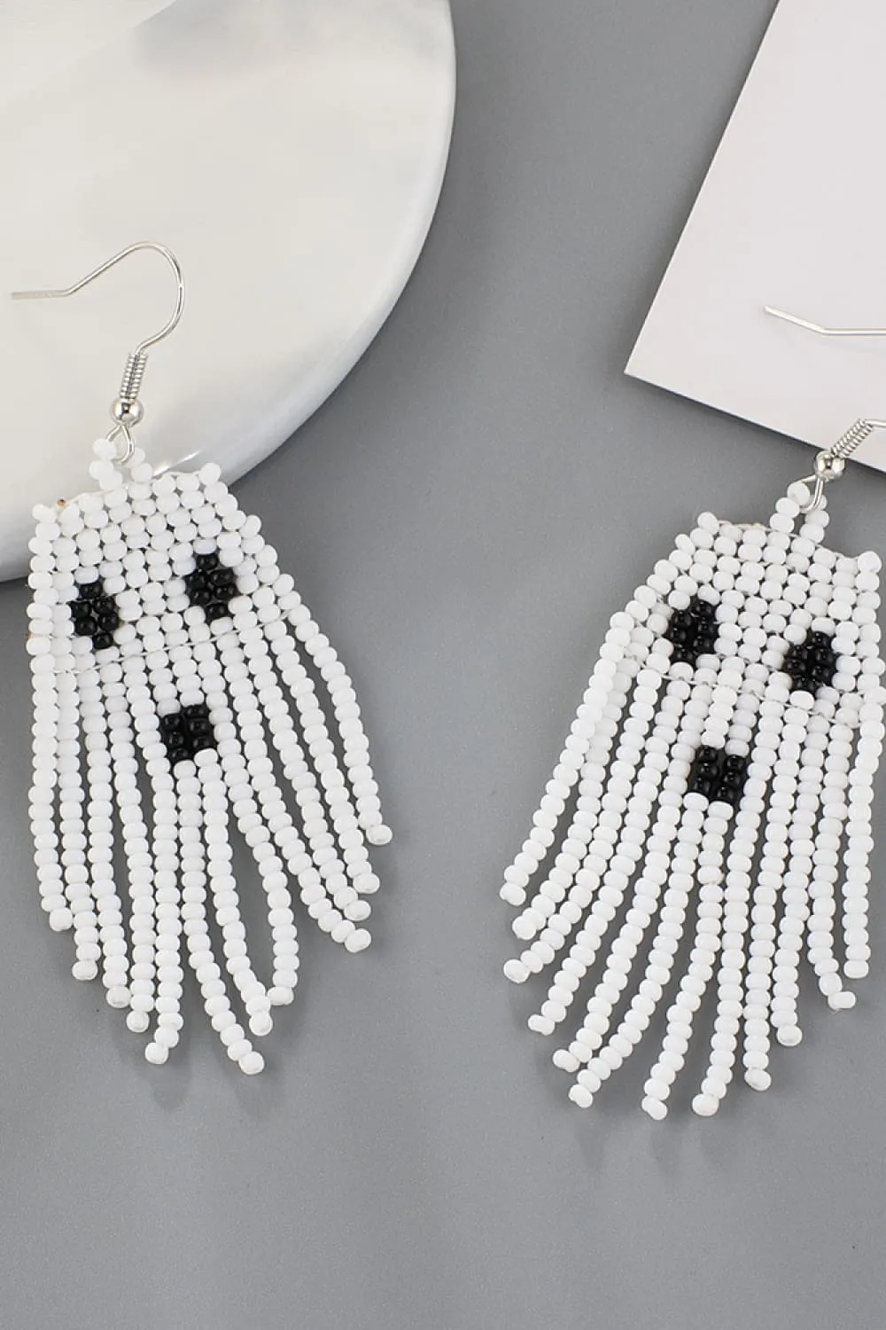 Beaded Dangle Earrings, image 8