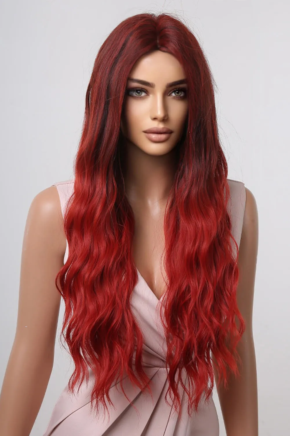 13*1" Full-Machine Wigs Synthetic Long Wave 27", image 4
