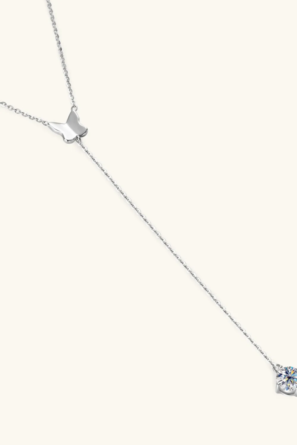 1 Carat Moissanite 925 Sterling Silver Necklace, image 6