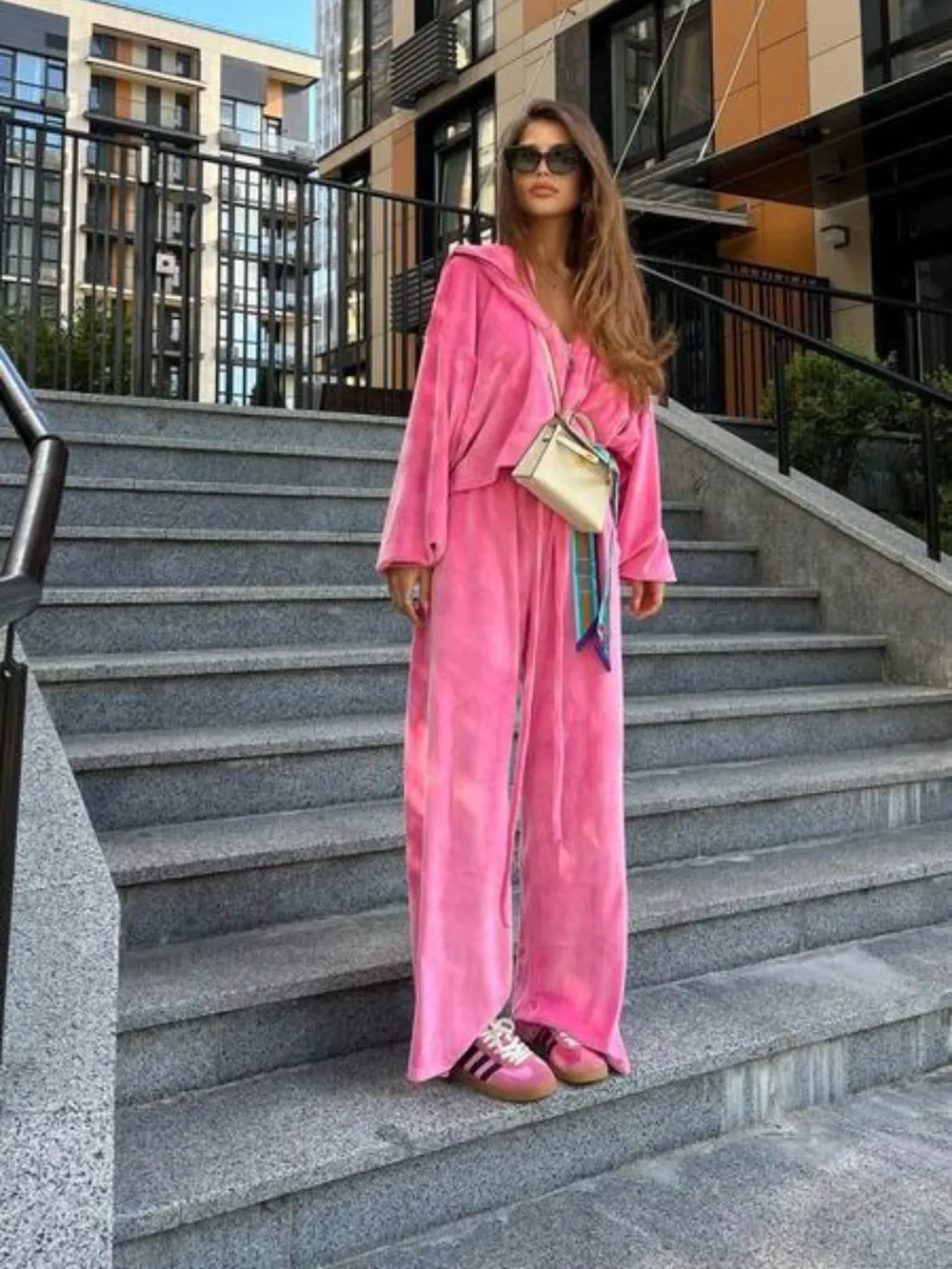 Hooded Jacket and Pants Set, image 3
