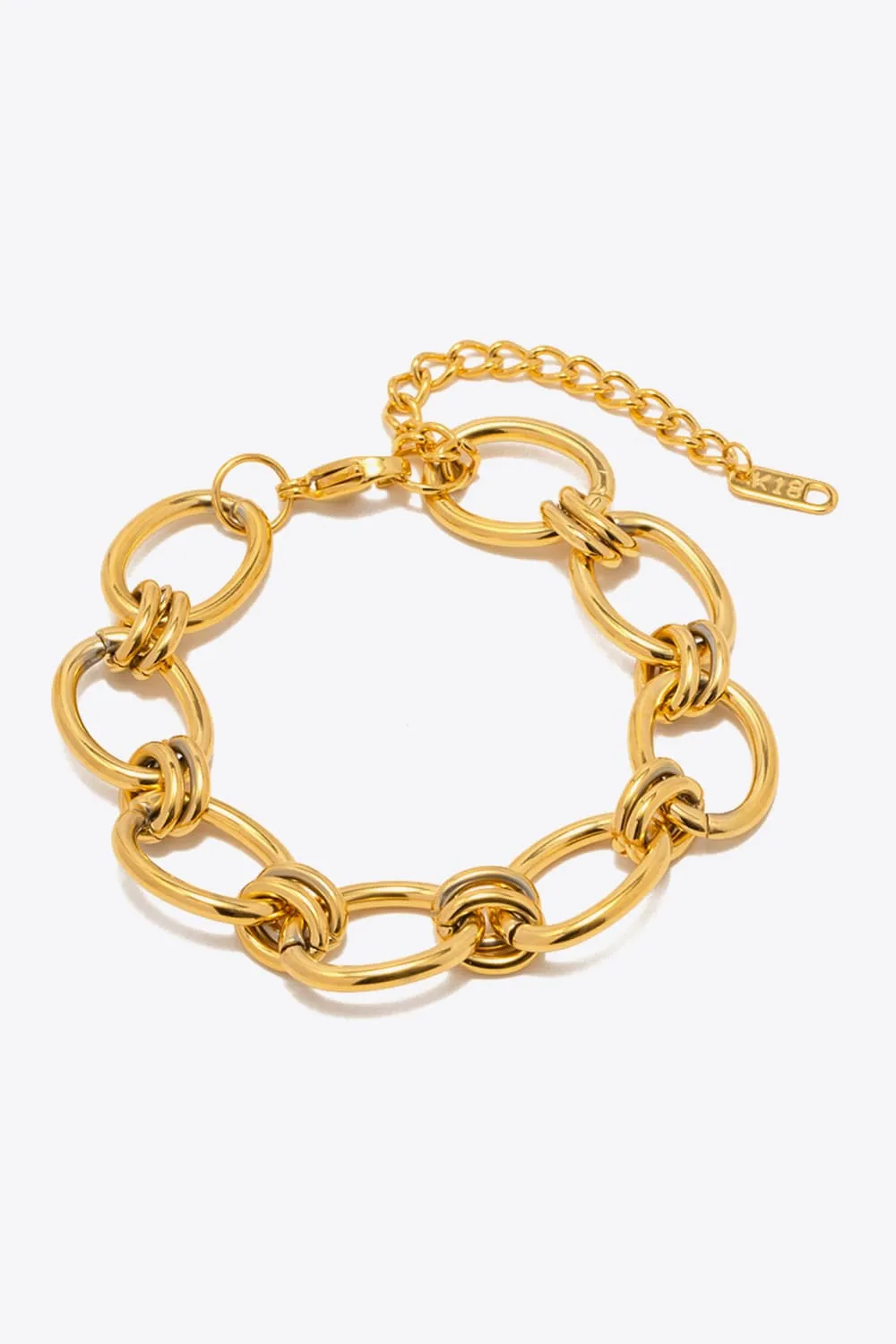 Chunky Chain Stainless Steel Bracelet, image 2