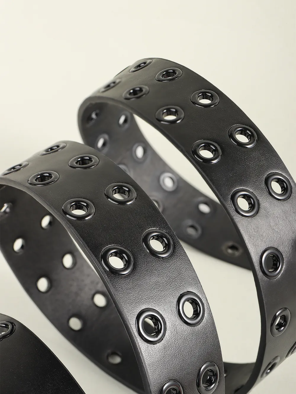 Grommet PU Leather Belt, image 23