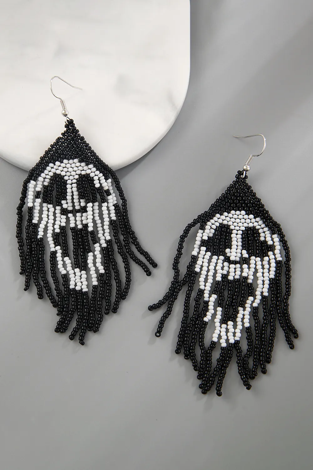 Beaded Dangle Earrings, image 5