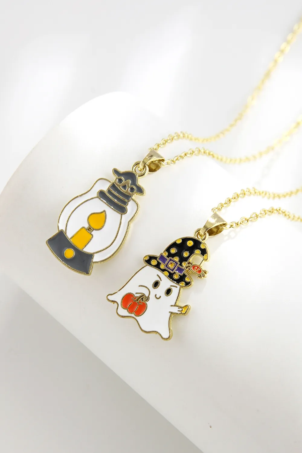 Two-Piece Halloween Theme Necklace Set, image 18