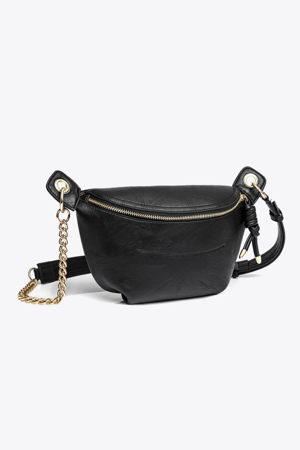 PU Leather Chain Strap Crossbody Bag, image 4