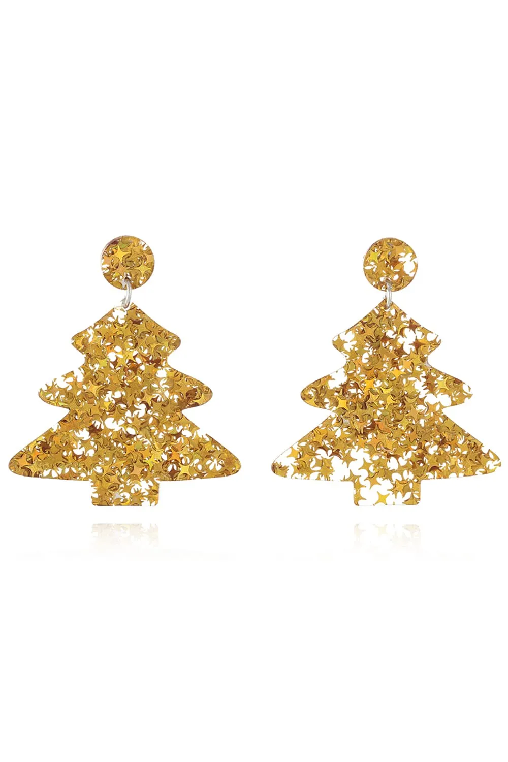 Christmas Tree Acrylic Earrings, image 18