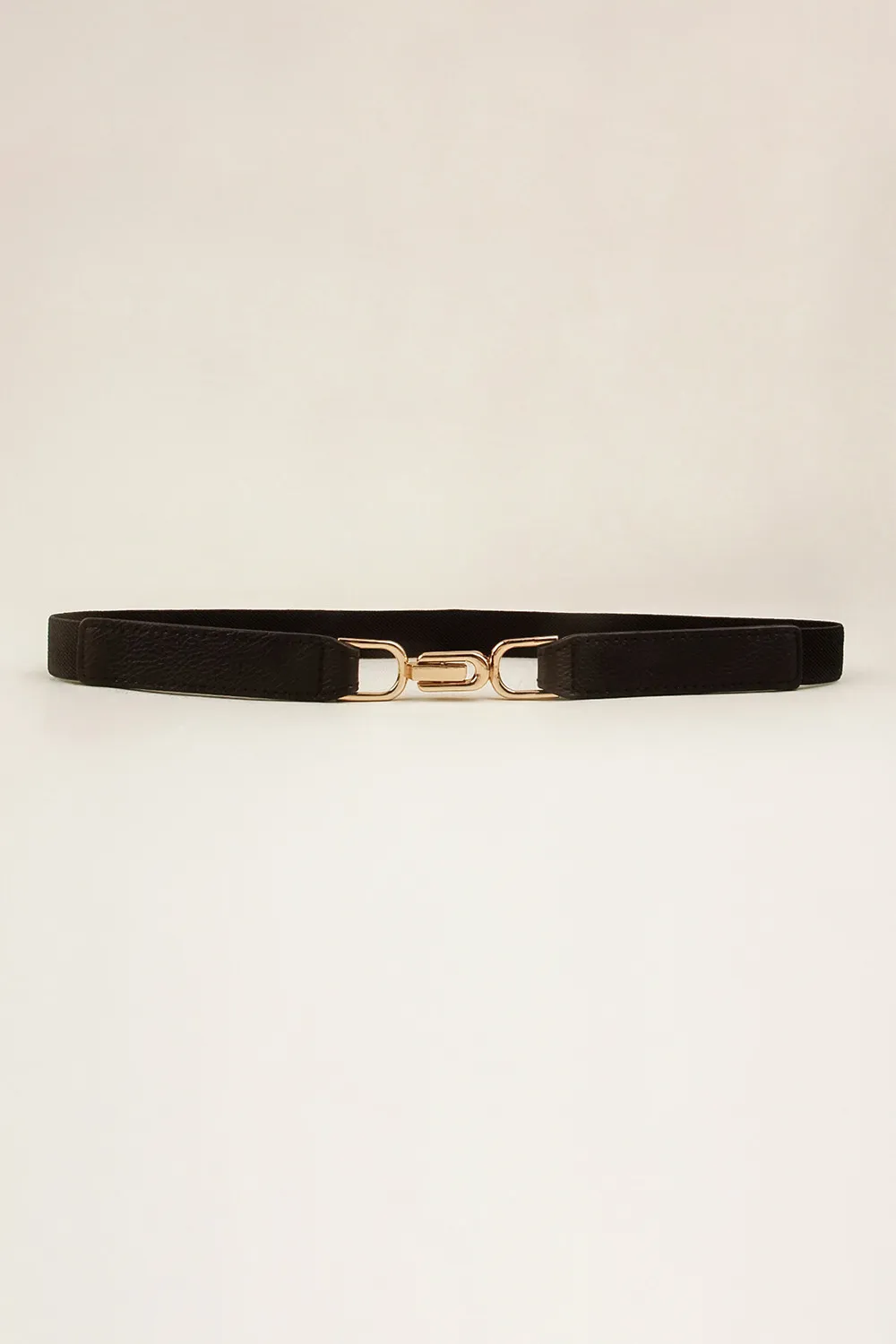Alloy Buckle Elastic Belt