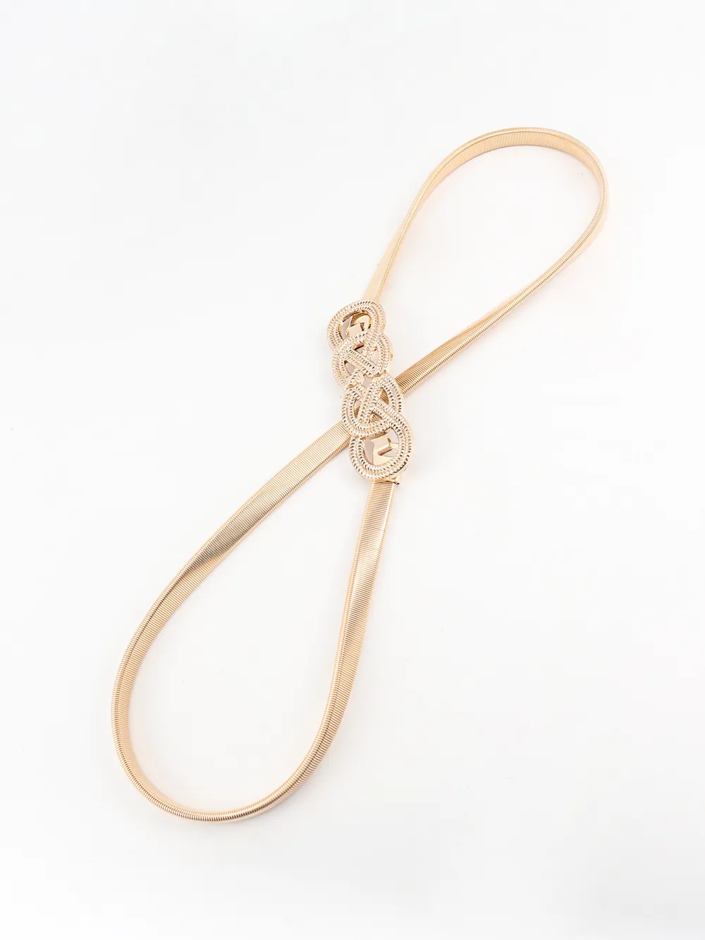 Knot Buckle Metal Belt, image 5