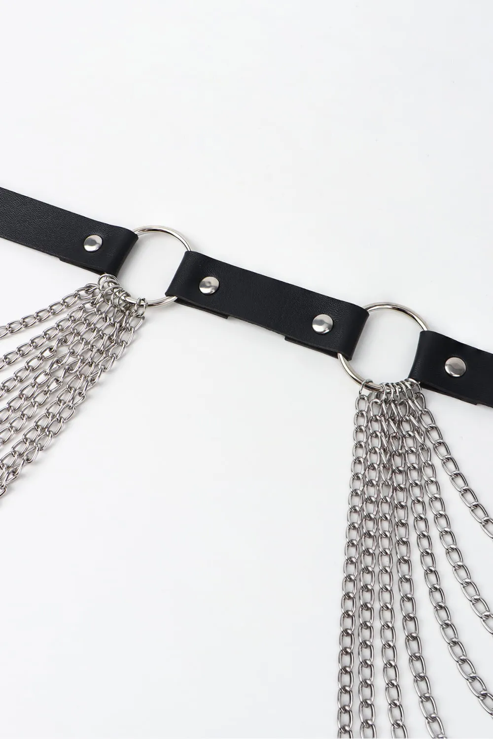 PU Belt with Chain, image 7