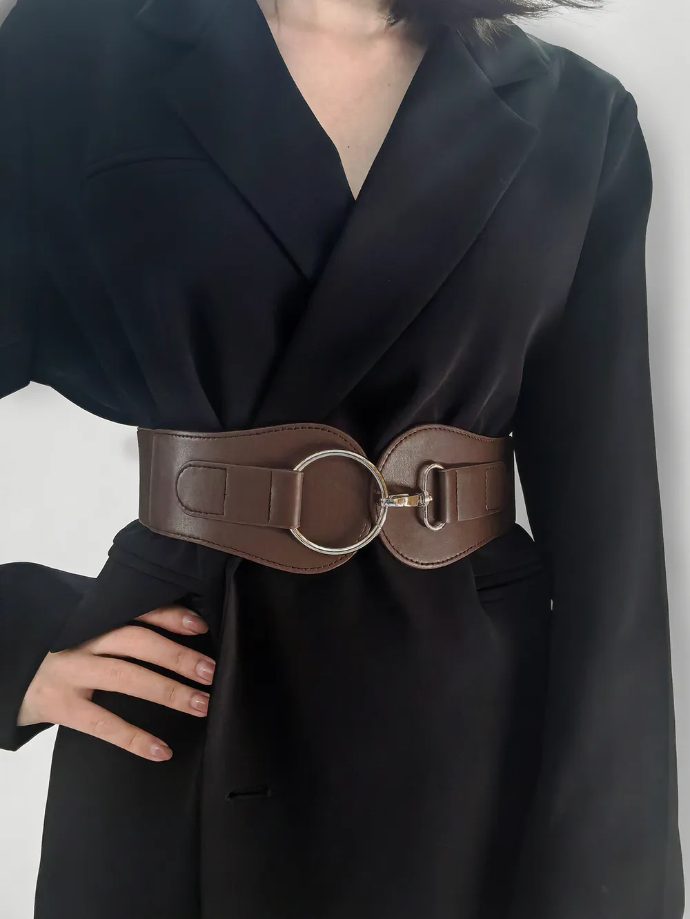 PU Elastic Wide Belt, image 19